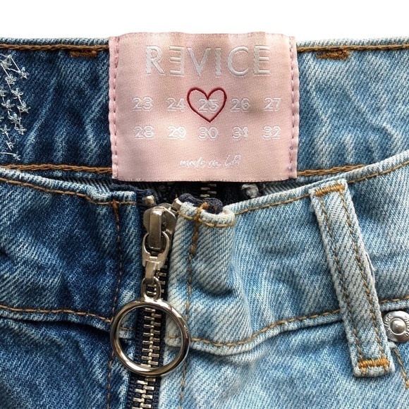 Revice Yin Yang Jeans Ankle Crop Tokyo Wash Size 25 - Picture 6 of 11